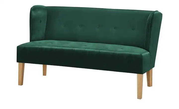 switch Küchensofa Astonia Dunkelgrün Samt, pflegeleicht 180 cm