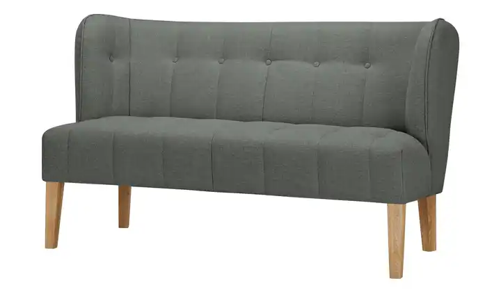 switch Küchensofa Bella Grau 180 cm Webstoff meliert
