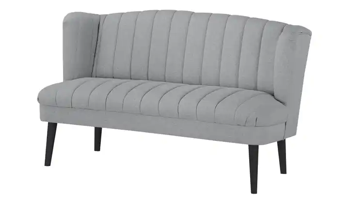 switch Küchensofa Rina Webstoff meliert Hellgrau 156 cm