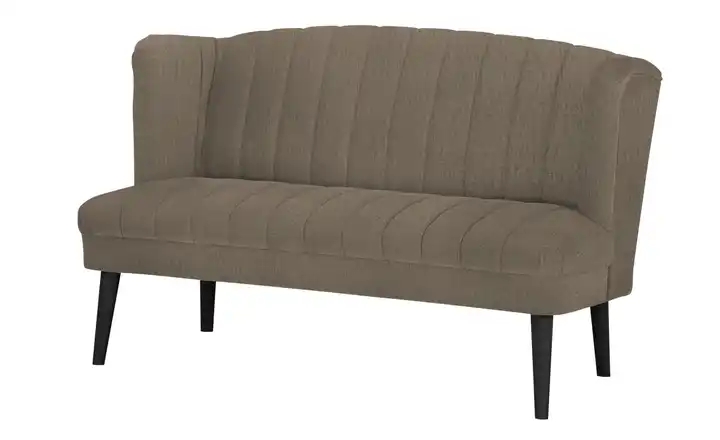switch Küchensofa Rina Samt, pflegeleicht Braun 156 cm