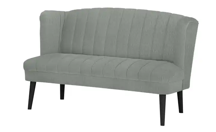 switch Küchensofa Rina Samt, pflegeleicht Hellgrau 156 cm
