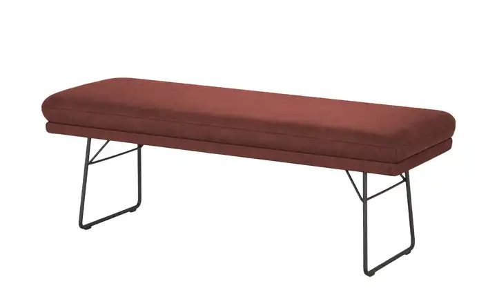 Hockerbank Step Two Bordeauxrot 162 cm
