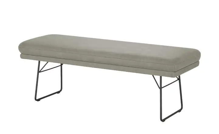 Hockerbank Step Two Hellgrau 162 cm
