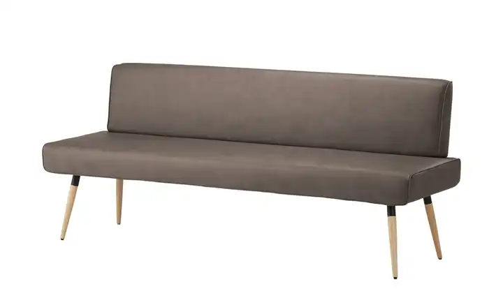 Polsterbank  massiv 4402 Braun 200 cm