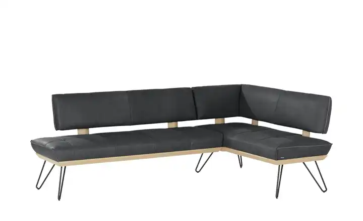 KOINOR Eckbank  Leder Dining System 4 Dunkelgrau ca. 237 x 152 cm