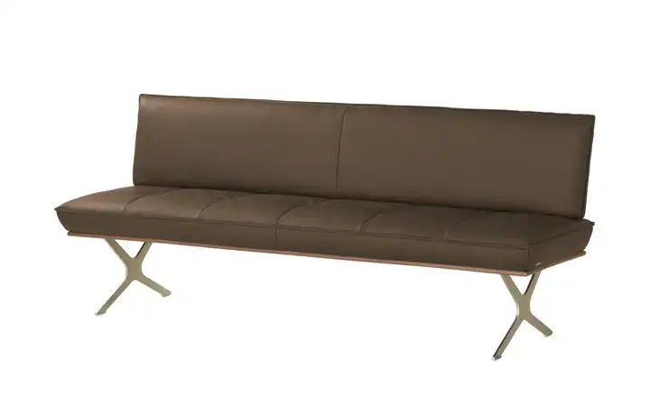KOINOR Sitzbank  Leder Dining System 1 Hellbraun 214 cm