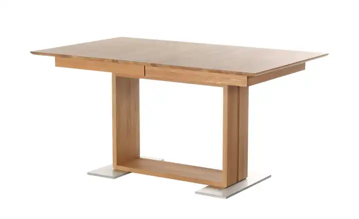 Woodford Säulentisch  ausziehbar Mila Eiche, geölt 150 cm
