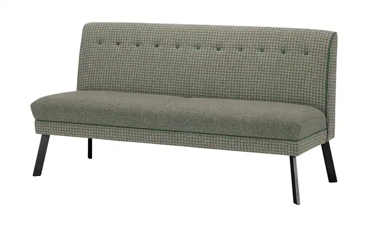Barnickel Küchensofa Tabea Grün 176 cm Schwarz