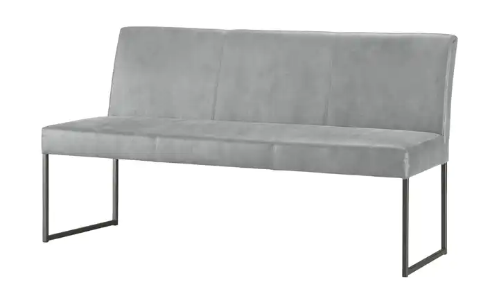 Musterring Einzelbank Nova Hellgrau 120 cm
