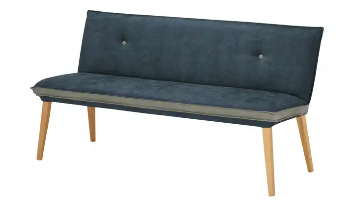 Woodford Polsterbank Sunna Blau 199 cm Webstoff