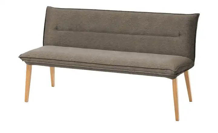 Woodford Polsterbank Sunna Braun 199 cm Flachgewebe