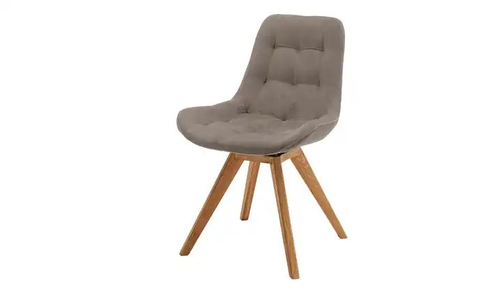 Woodford Esszimmerstuhl  mit erhöhter Sitzkante Bennet Cappuccino Drehfunktion