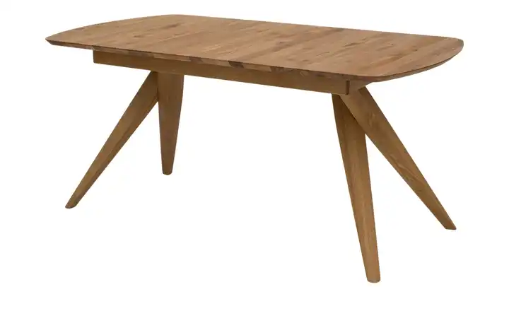 Woodford Massivholztisch  ausziehbar Adan Eiche, geschliffen 160 cm