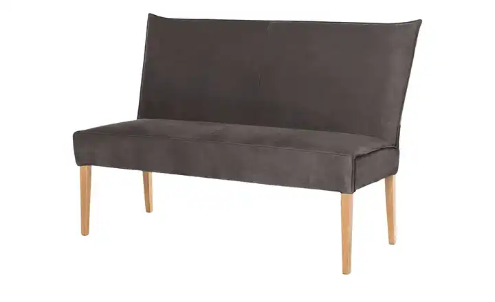 Woodford Polsterbank mit hoher Lehne Gerda Dunkelbraun 163 cm