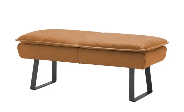 KOINOR Hockerbank  Leder Alino Orange 170 cm