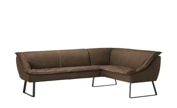 KOINOR Eckbank  Leder Alino Braun ca. 263x192 cm