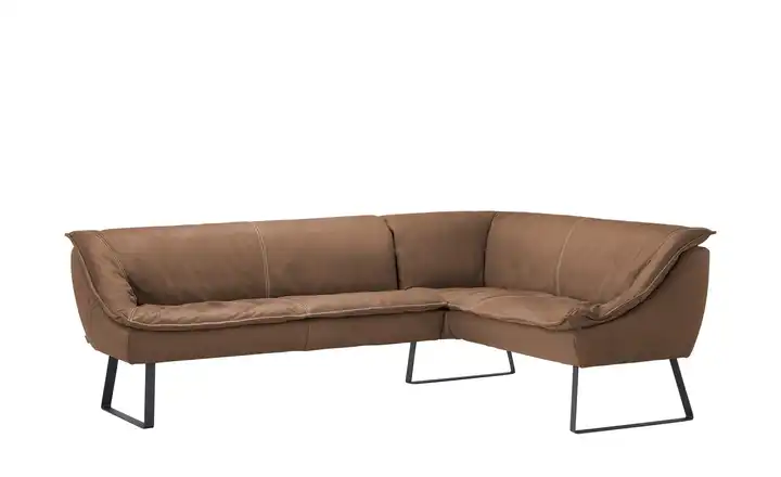 KOINOR Eckbank  Leder Alino Hellbraun ca. 263x192 cm