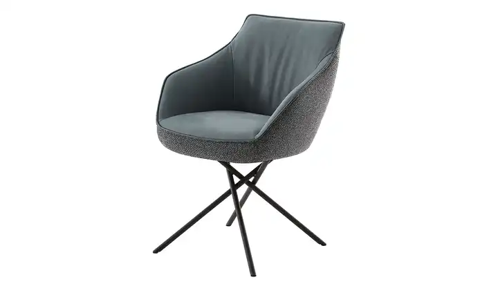 KOINOR Polsterstuhl Movy Blau