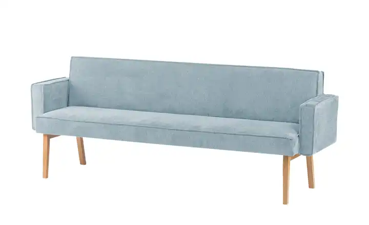 Woodford Polsterbank Laron Hellblau 260 cm