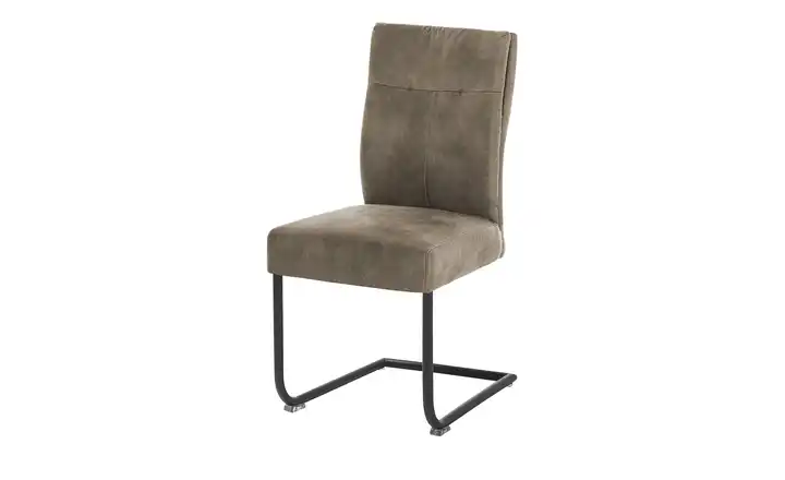 Komfort-Schwingstuhl 3231 Braun Schwarz, matt