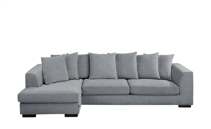 SOHO Ecksofa Paulina Hellgrau links Hellgrau