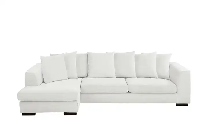 SOHO Ecksofa Paulina Weiß links Weiß