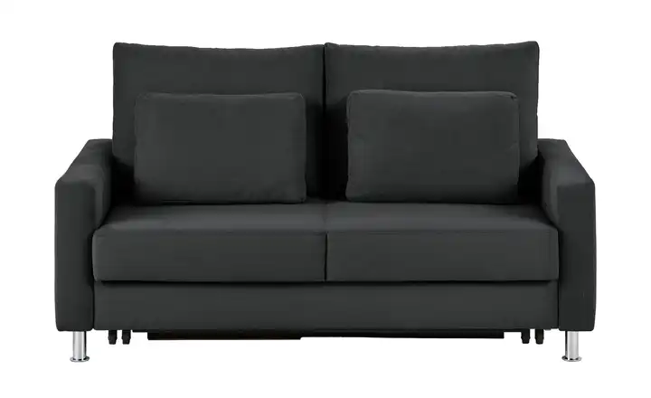 Schlafsofa Mikrofaser Fürth 120 cm Grau