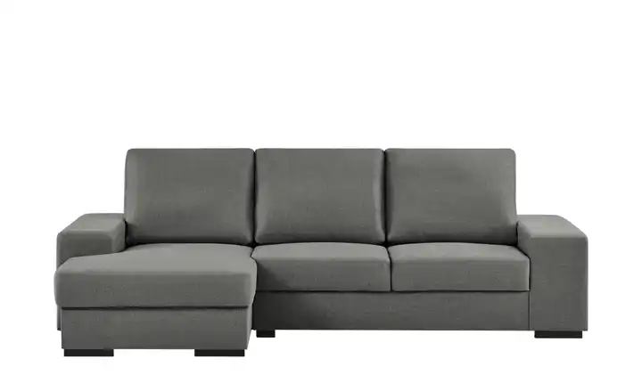 Ecksofa Renée Anthrazit links Webstoff