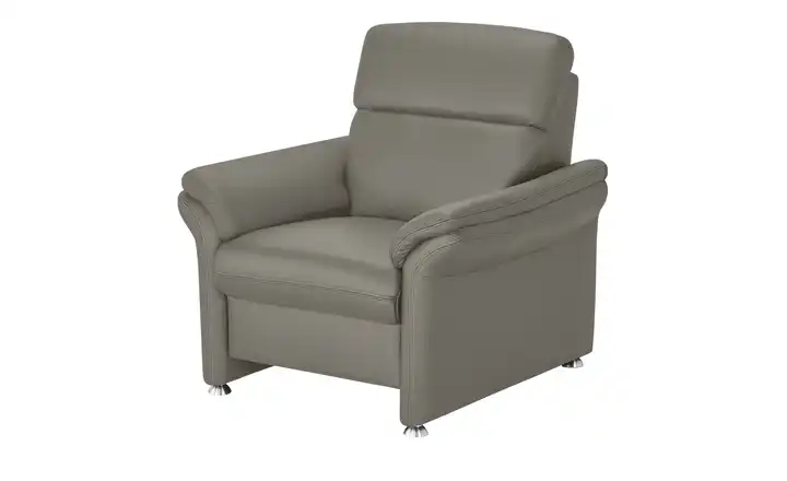 meinSofa Ledersessel Leder Manon Grau