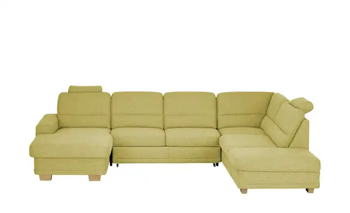 meinSofa Wohnlandschaft Marc Limettengrün rechts Erweiterte Funktion