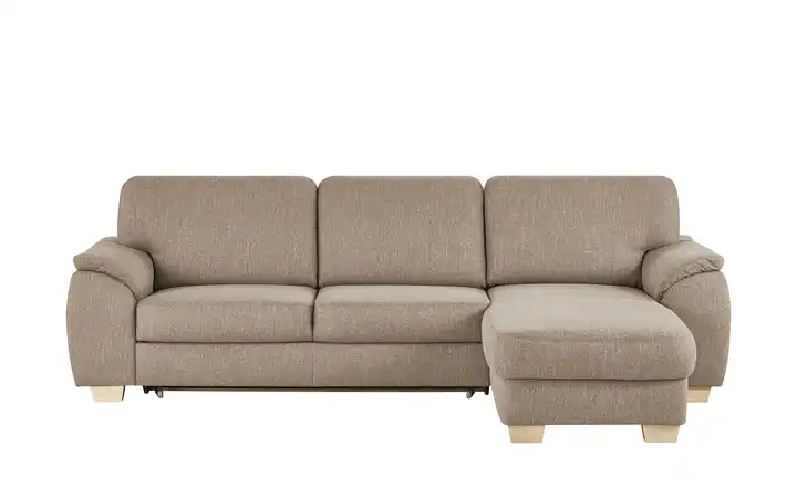 smart Ecksofa Valencia Moccabraun Armlehne A5 rechts Erweiterte Funktion
