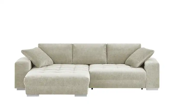 bobb Ecksofa mit Schlaffunktion  Caro Beige links