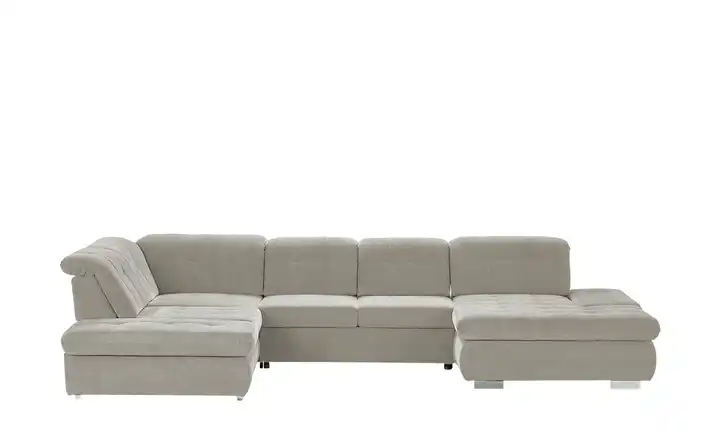 Lounge Collection Wohnlandschaft mit verschiedenen Funktionen Spencer Hellgrau links Grundfunktion
