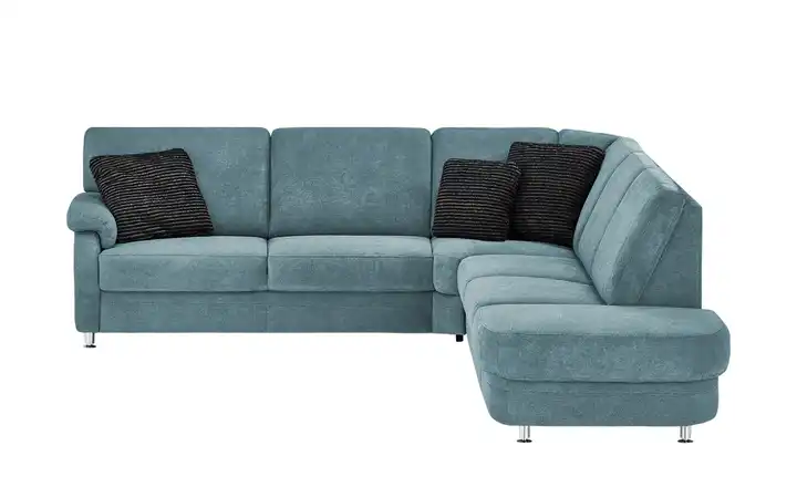 meinSofa Ecksofa Ole-S Blau rechts ohne