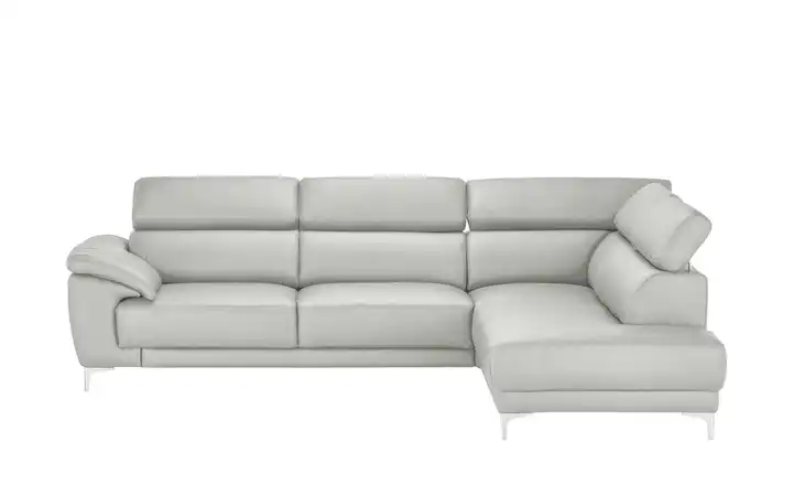 Max Schelling Ecksofa Vita Hellgrau rechts Erweiterte Funktion