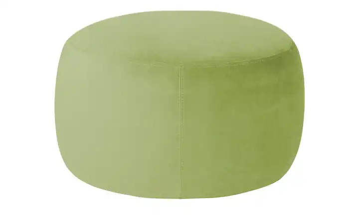 Samt Hocker Amadi Grün