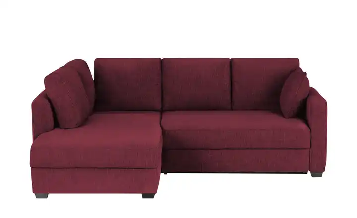 bobb Ecksofa Lisa de Luxe Rot links