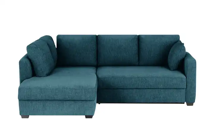 bobb Ecksofa Lisa de Luxe Petrol links