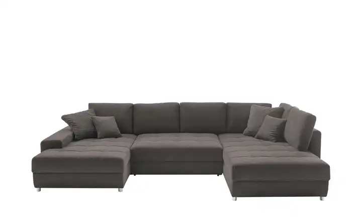 bobb Wohnlandschaft Arissa de Luxe Schlamm rechts