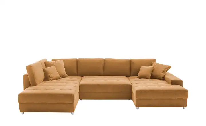 bobb Wohnlandschaft Arissa de Luxe Honiggelb links