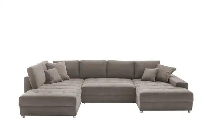 bobb Wohnlandschaft Arissa de Luxe Taupe links