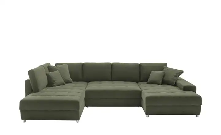 bobb Wohnlandschaft Arissa de Luxe Grün links