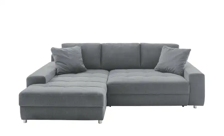 bobb Ecksofa Arissa de Luxe Steingrau links