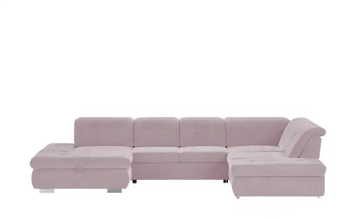 Lounge Collection Wohnlandschaft mit verschiedenen Funktionen Spencer Flieder rechts Erweiterte Funktion