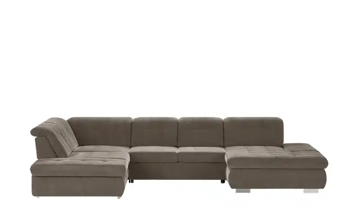 Lounge Collection Wohnlandschaft mit verschiedenen Funktionen Spencer Braun links Grundfunktion