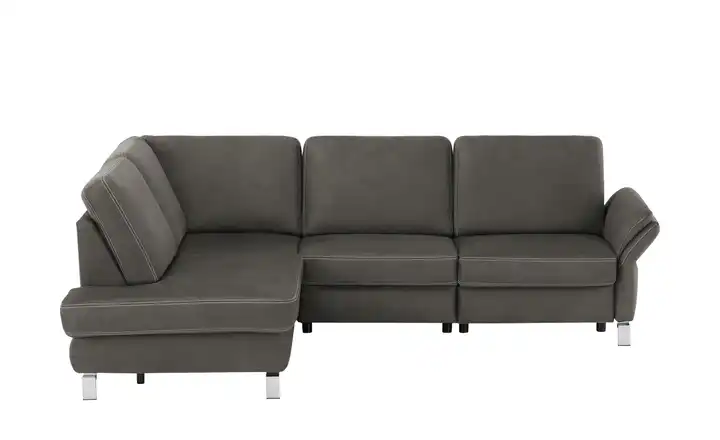 Max Schelling Ecksofa Maximum Plus Anthrazit links Erweiterte Funktion Winkel