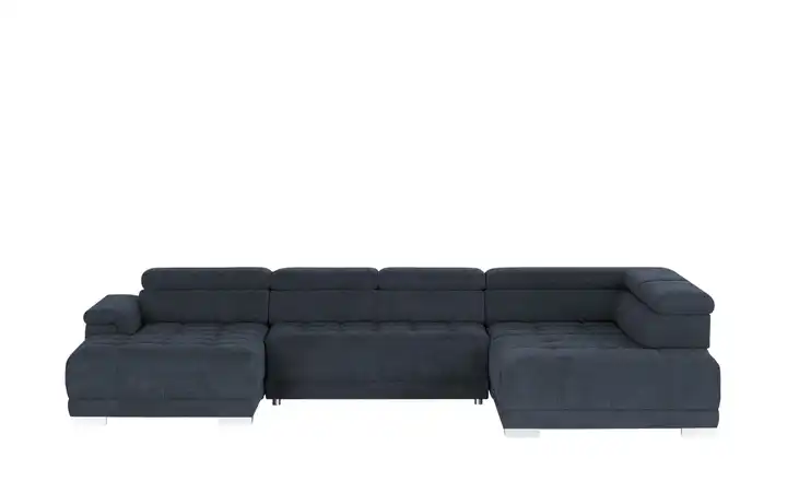 switch Wohnlandschaft aus Mikrofaser Campo Dunkelblau rechts Grundfunktion