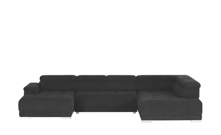 switch Wohnlandschaft aus Mikrofaser Campo Anthrazit rechts Grundfunktion