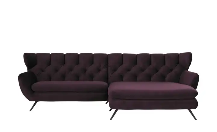 Jette Home Ecksofa Caldara rechts Lila/Violett