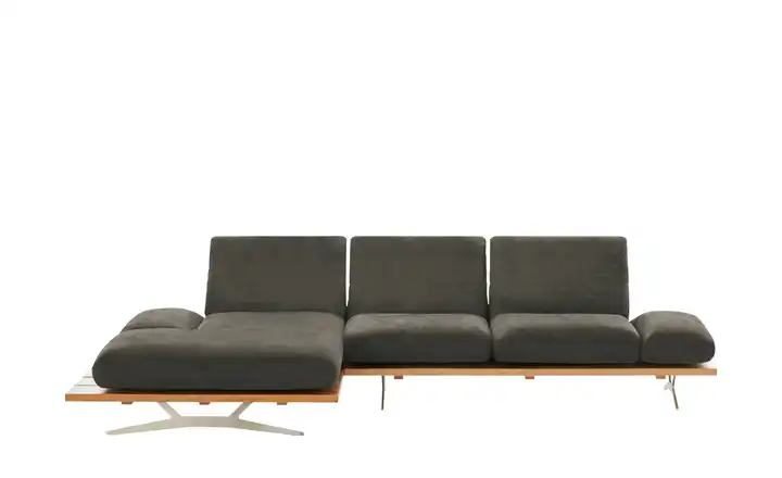 KOINOR Ecksofa Marilyn Dunkelbraun links